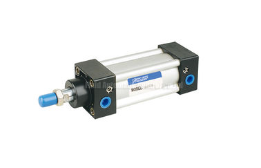 32mm~200mm ISO6431 चुंबक और वायु कुशन के साथ वायवीय वायु सिलेंडर SI-40-50-PPV-A